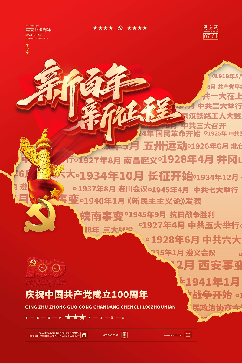 樓上樓|不忘初心,砥礪前行,慶祝建黨100周年！